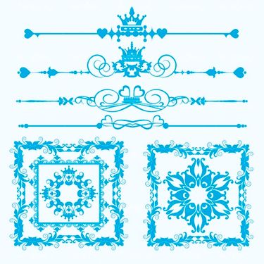 وکتور فریم گل