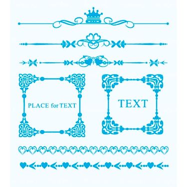 وکتور فریم گل