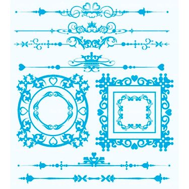 وکتور فریم گل