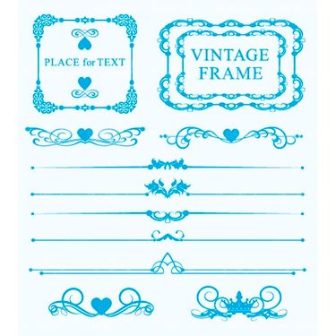 وکتور فریم گل