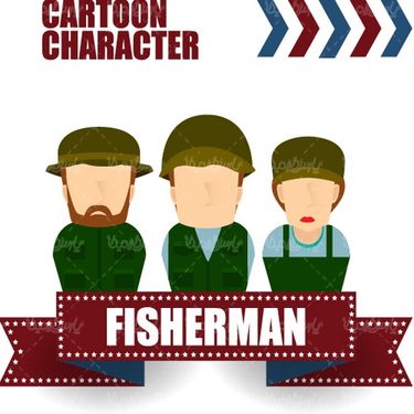 وکتور شخصیت کارتونی