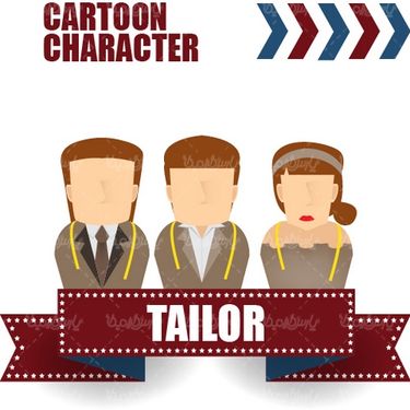 Cartoon character vector