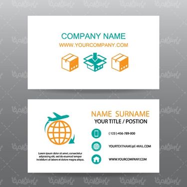 وکتور کارت ویزیت