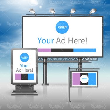 وکتور موکاپ بنر