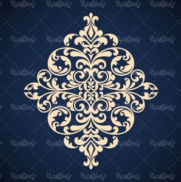 وکتور پس زمینه گل و بوته