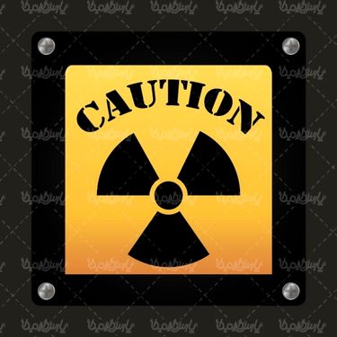 وکتور علامت خطر