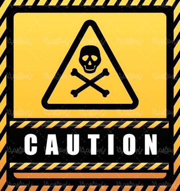 وکتور علامت هشدار دهنده