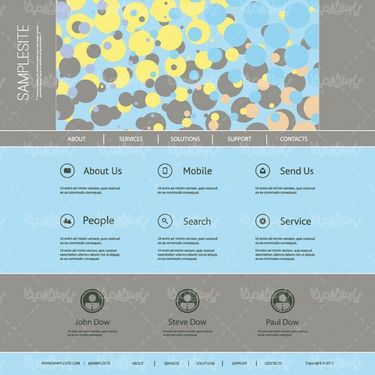 وکتور طرحی سایت