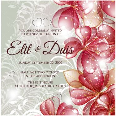 وکتور حاشیه گل و بوته