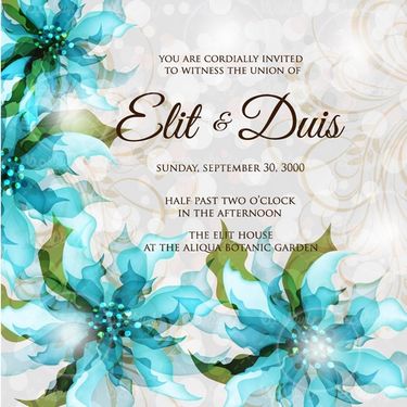 وکتور حاشیه گل و بوته