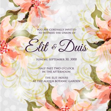 وکتور حاشیه گل و بوته