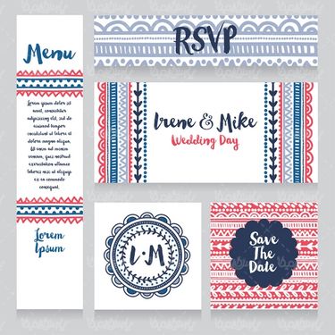 وکتور حاشیه گل و بوته