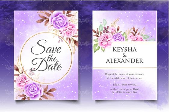 وکتور حاشیه گل و بوته