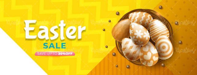 وکتور تخم مرغ رنگی