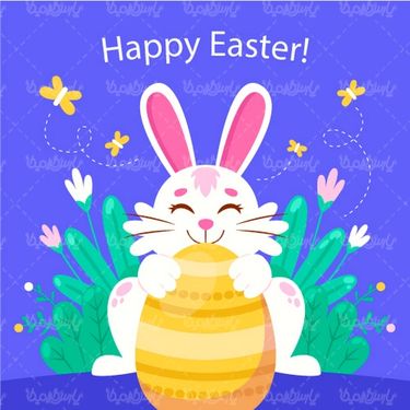 وکتور تخم مرغ رنگی