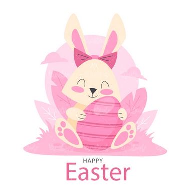 وکتور تخم مرغ رنگی