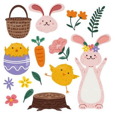 وکتور تخم مرغ رنگی