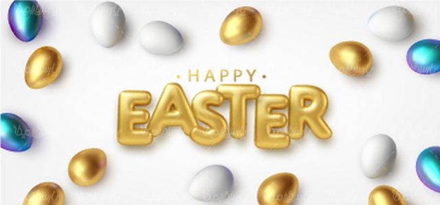 وکتور تخم مرغ رنگی