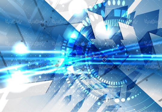وکتور پس زمینه تکنولوژی