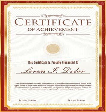 وکتور گواهینامه