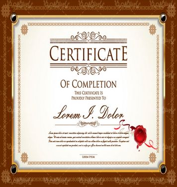 وکتور گواهینامه