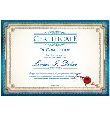 Certificate vector