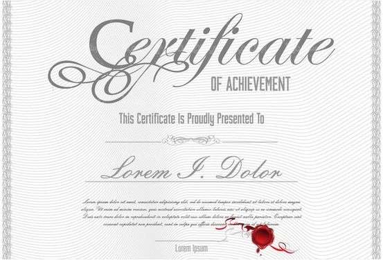 وکتور گواهینامه