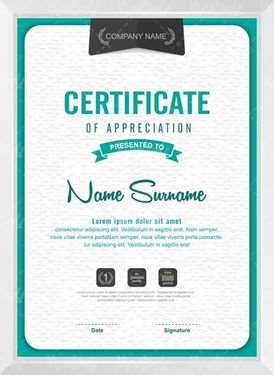 Certificate vector