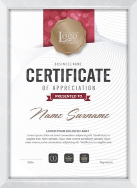 Certificate vector