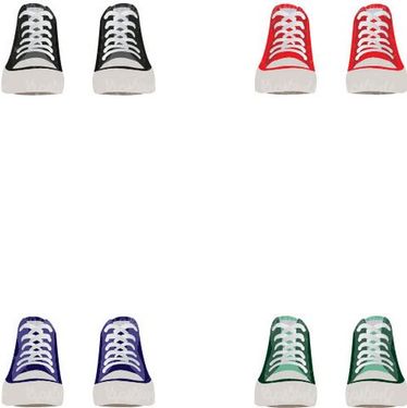 وکتور کفش اسپرت