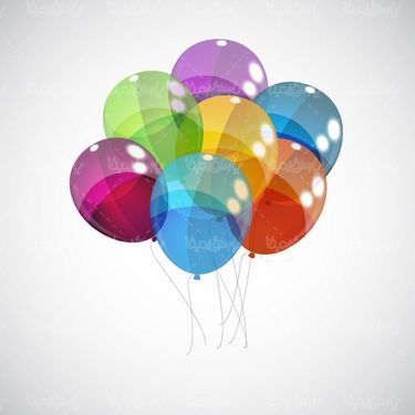 وکتور دسته بادکنک