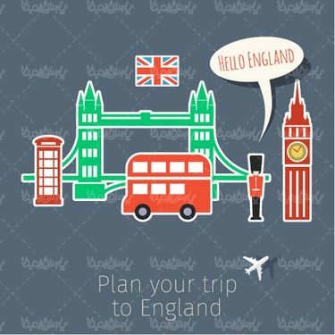 وکتور جاذبه های گردشگری