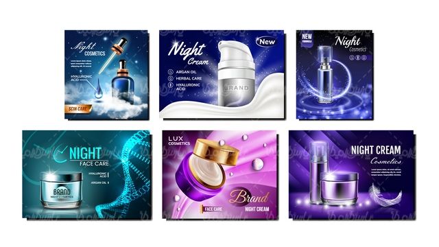 وکتور لوازم آرایش