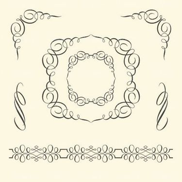 وکتور فریم گل