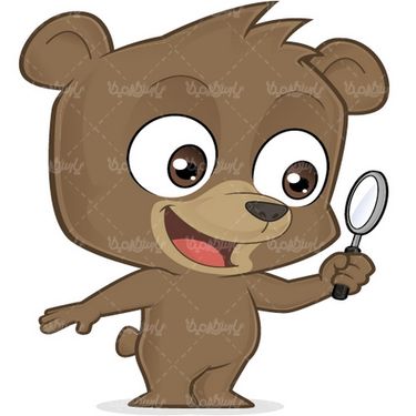 وکتور خرس کارتونی