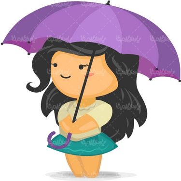 وکتور دختربچه