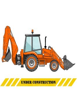 وکتور ماشین آلات راهسازی