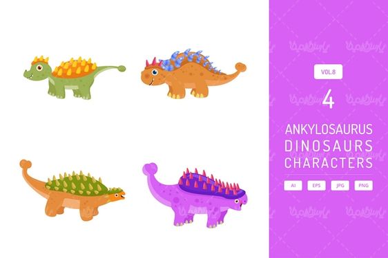 وکتور دایناسور