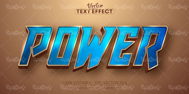 Vector text style