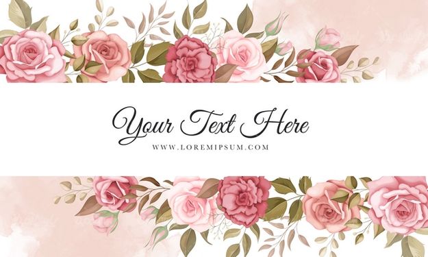 وکتور فریم گل