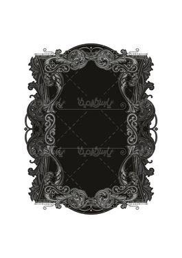 وکتور کادر گل