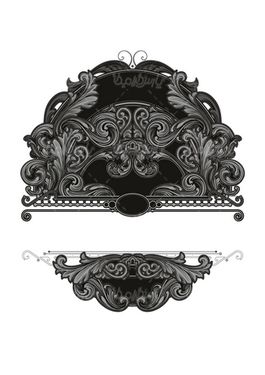 وکتور کادر گل