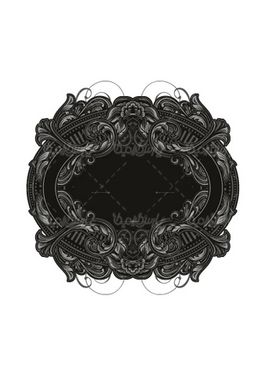 وکتور قاب گل