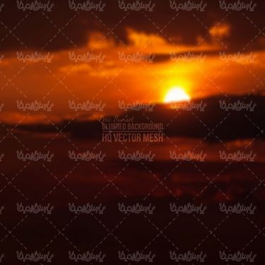 وکتور غروب آفتاب