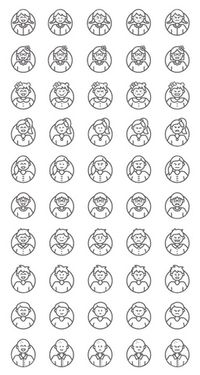 وکتور حالت چهره