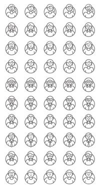 وکتور حالت چهره