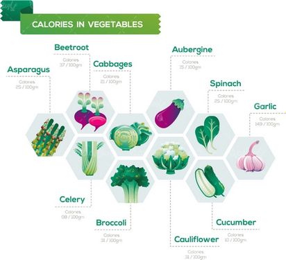 وکتور سبزیجات