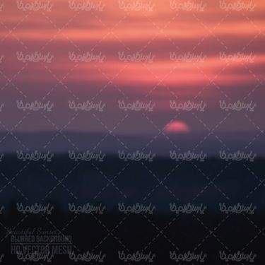 وکتور غروب آفتاب