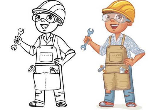 وکتور رنگ آمیزی نقاشی