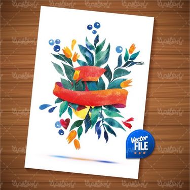 وکتور دسته گل